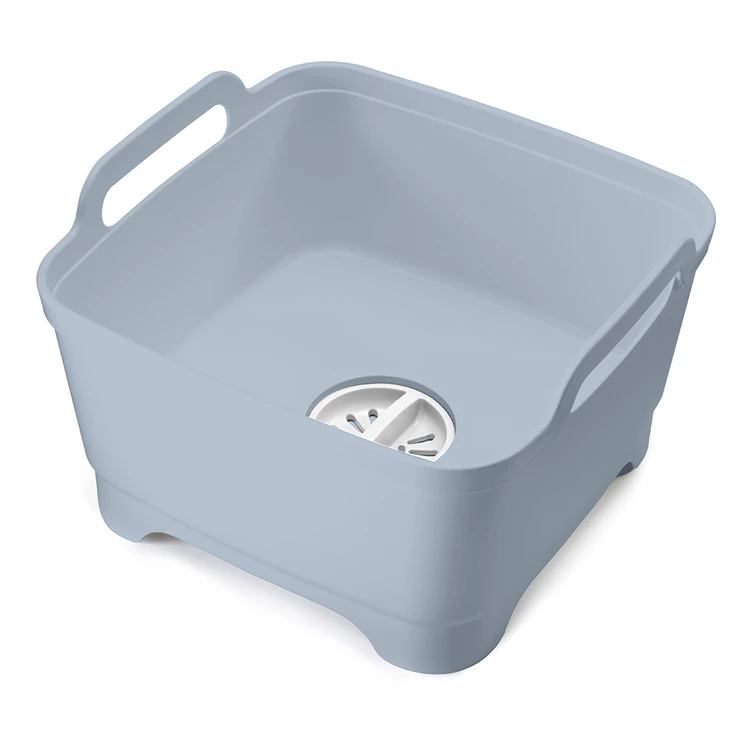 Joseph Joseph Wash N Drain Grey Blue 3 Joseph Joseph Wash N Drain Grey Blue