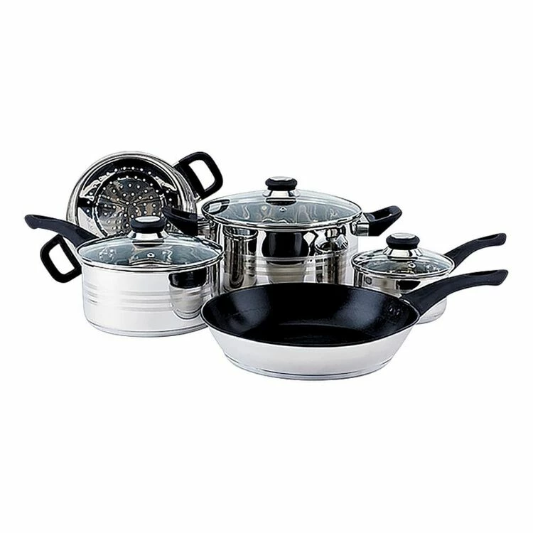 Smith & Nobel Traditions Stainless Steel 5 Piece Cookset 3 Smith & Nobel Traditions Stainless Steel 5 Piece Cookset