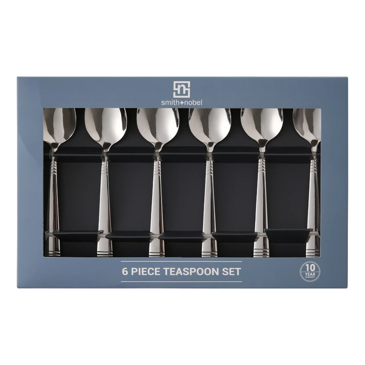 Smith & Nobel Hudson Teaspoon Set Of 6 4 Smith & Nobel Hudson Teaspoon Set Of 6 - Image 2