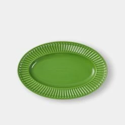 Chyka Home Sunday Oval Platter 30.5cm Green