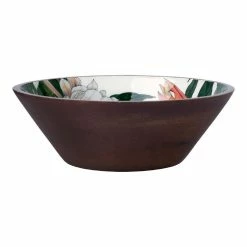 Maxwell & Williams The Blck Pen Night Garden Serving Bowl Enamel Finish 34x11cm
