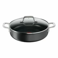 Tefal Premium Specialty Hard Anodised Induction Chef Pan With Lid 30 Cm 11 Tefal Premium Specialty Hard Anodised Induction Chef Pan With Lid 30 Cm -Deals Cutlery Store BP643704 nc