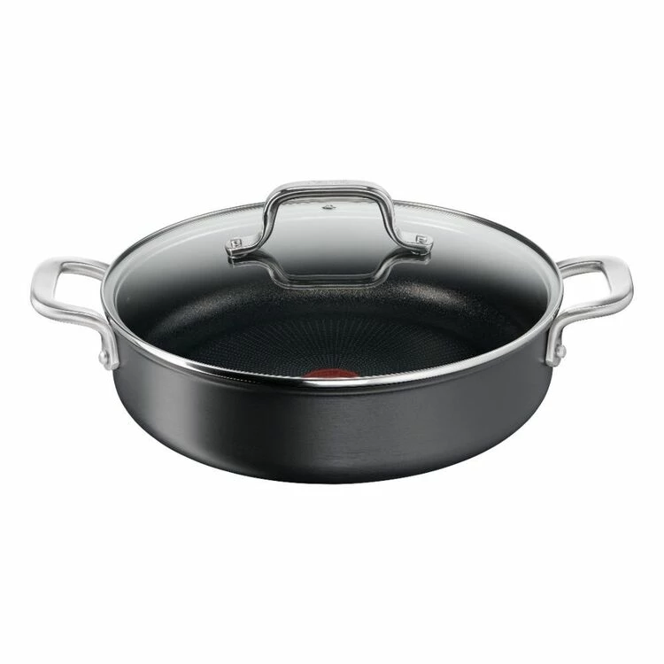 Tefal Premium Specialty Hard Anodised Induction Chef Pan With Lid 30 Cm 7 Tefal Premium Specialty Hard Anodised Induction Chef Pan With Lid 30 Cm - Image 5
