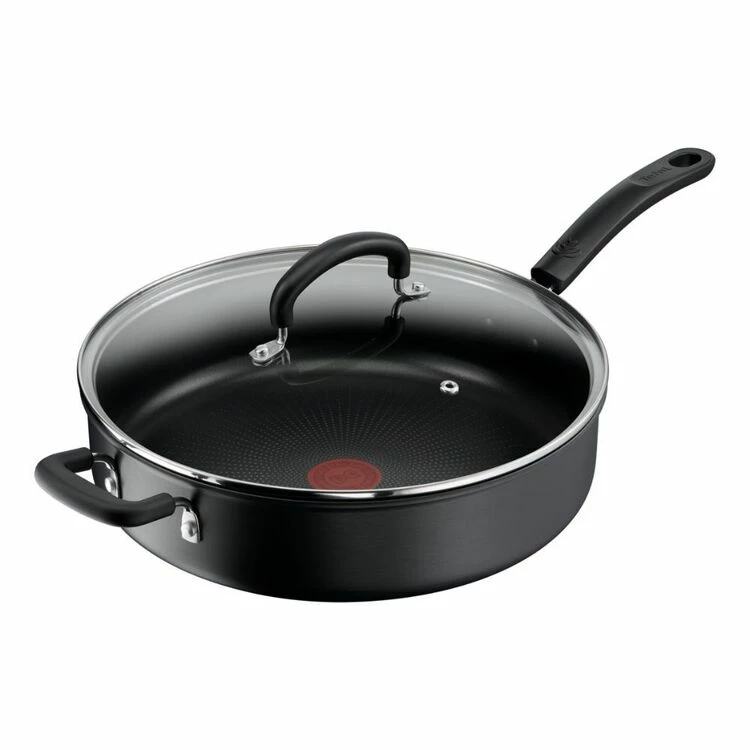 Tefal Specialty Hard Anodised Sautepan With Lid 30 Cm 6 Tefal Specialty Hard Anodised Sautepan With Lid 30 Cm - Image 4