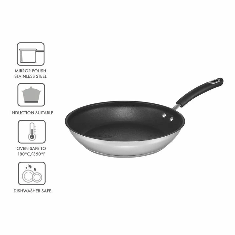 Circulon Total Stainless Steel 30cm Skillet 3 Circulon Total Stainless Steel 30cm Skillet