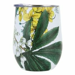 Maxwell & Williams Golden Summer Double Walled Stainless Steel Tumbler 350mL