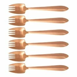 Splayds Black Label Rose Gold Satin Finish 6 Piece Set -Deals Cutlery Store BP646766 nc 2