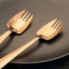 Splayds Black Label Rose Gold Satin Finish 6 Piece Set -Deals Cutlery Store BP646766 nc 3