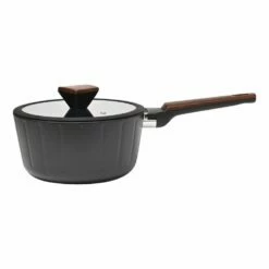 Classica Diamond Stone Elegance Black 20 Cm Saucepan