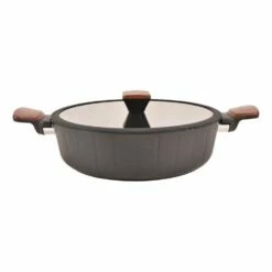 Classica Diamond Stone Elegance Black 28 Cm Chef's Pan