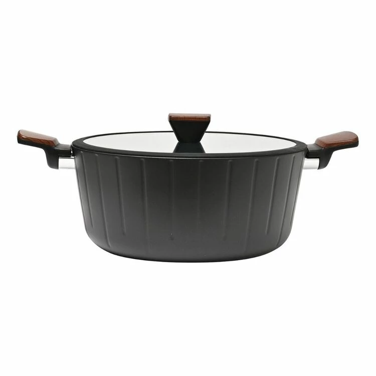 Classica Diamond Stone Elegance Black 28 Cm Casserole 2 Classica Diamond Stone Elegance Black 28 Cm Casserole